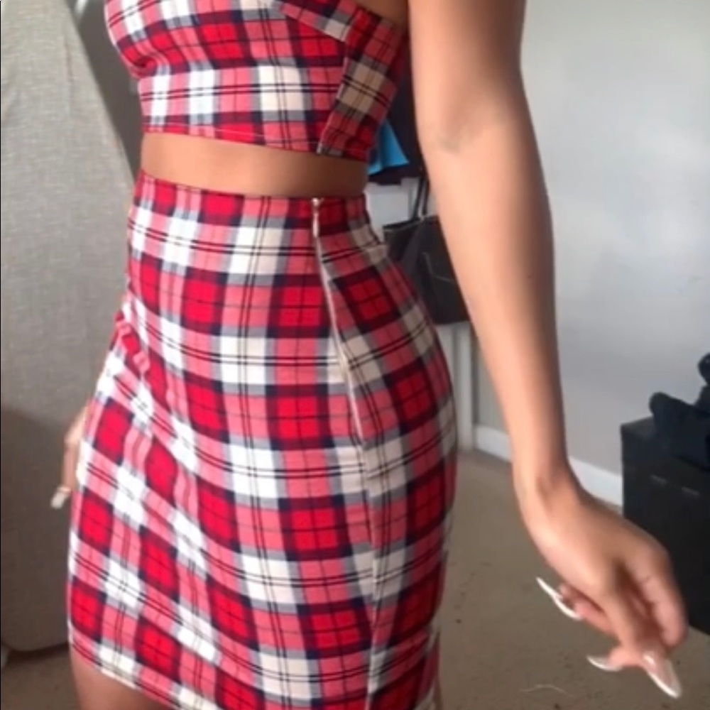Checkered Two Piece Set - Picture 5 of 5